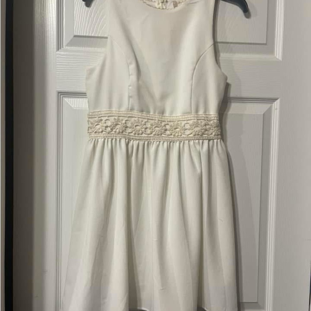 Altar'd State Cream Mini Dress